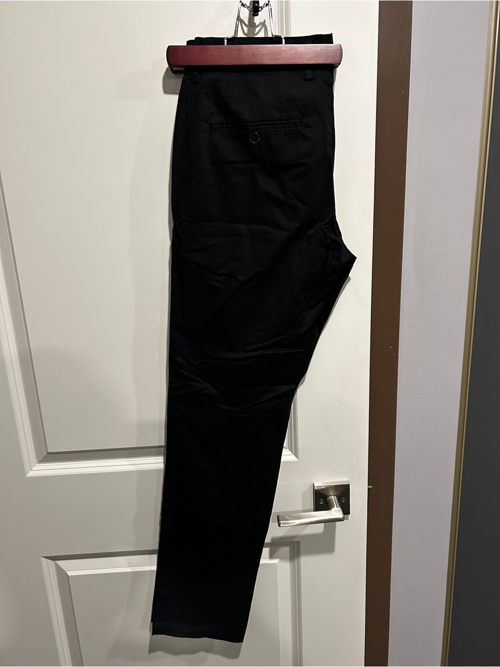 Frank & Oak Brunswick Slim Black Men’s Chino Pants